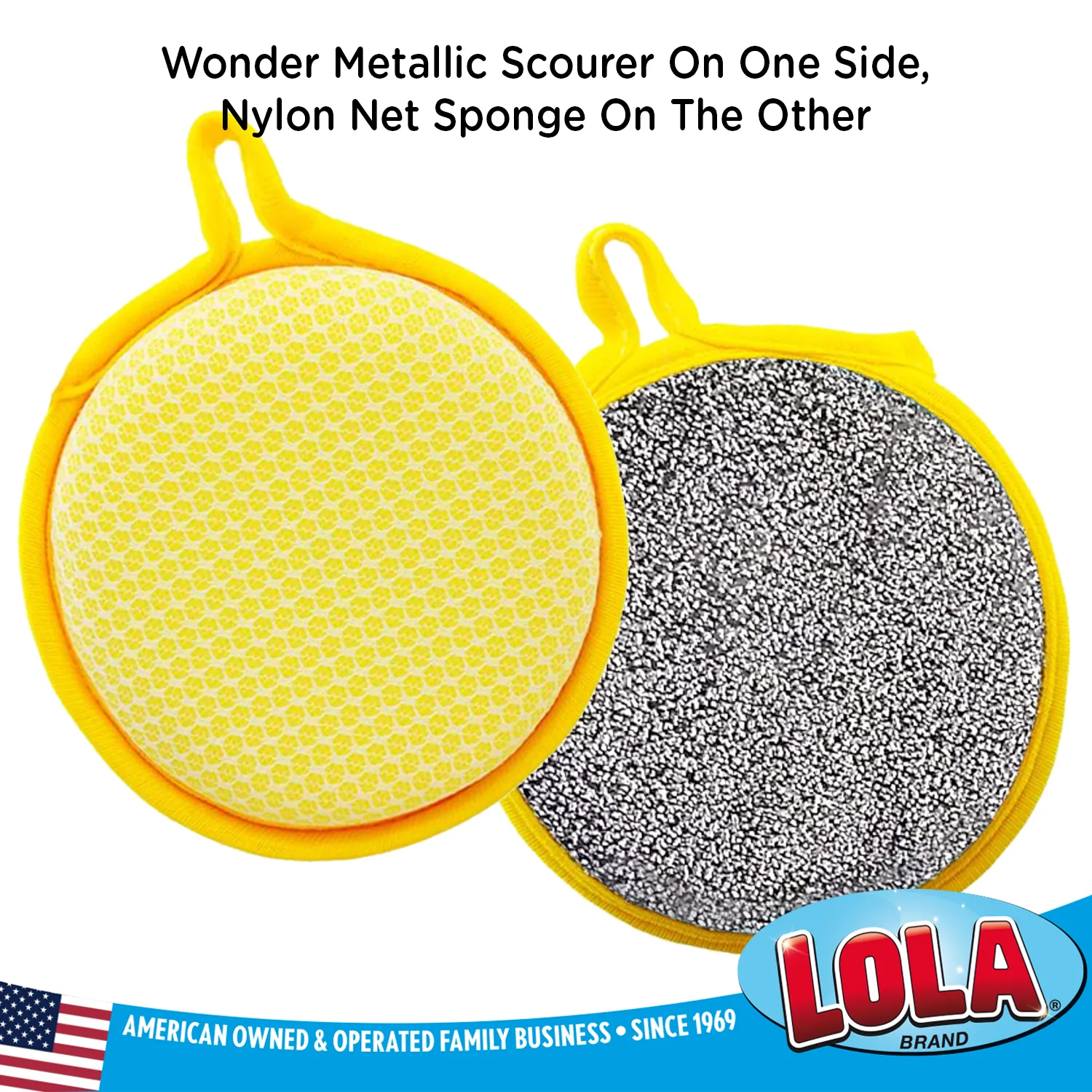 Round n' Round Wonder Scourer - Non Scratch (Assorted Colors)