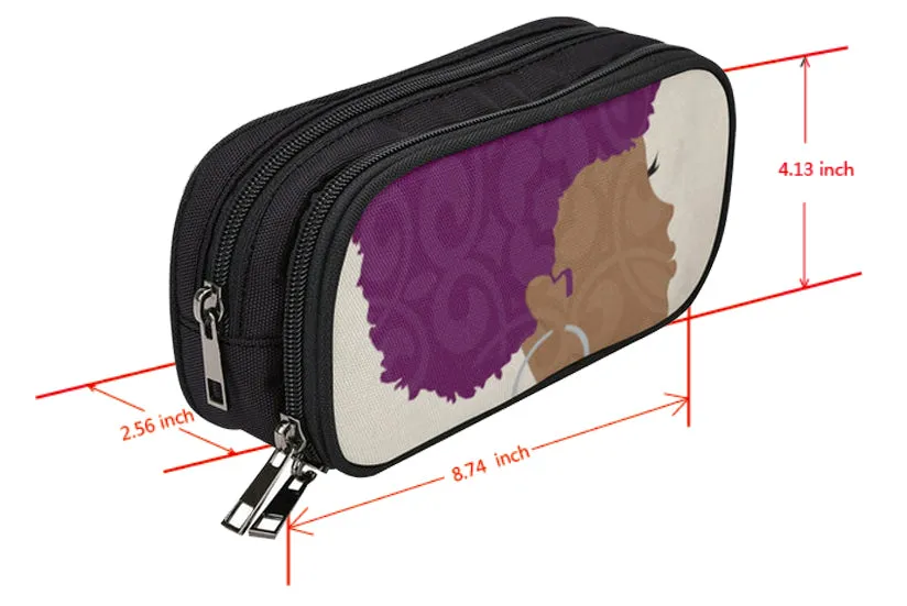 Royal Curls Cosmetic/Toiletry/Pencil Bag