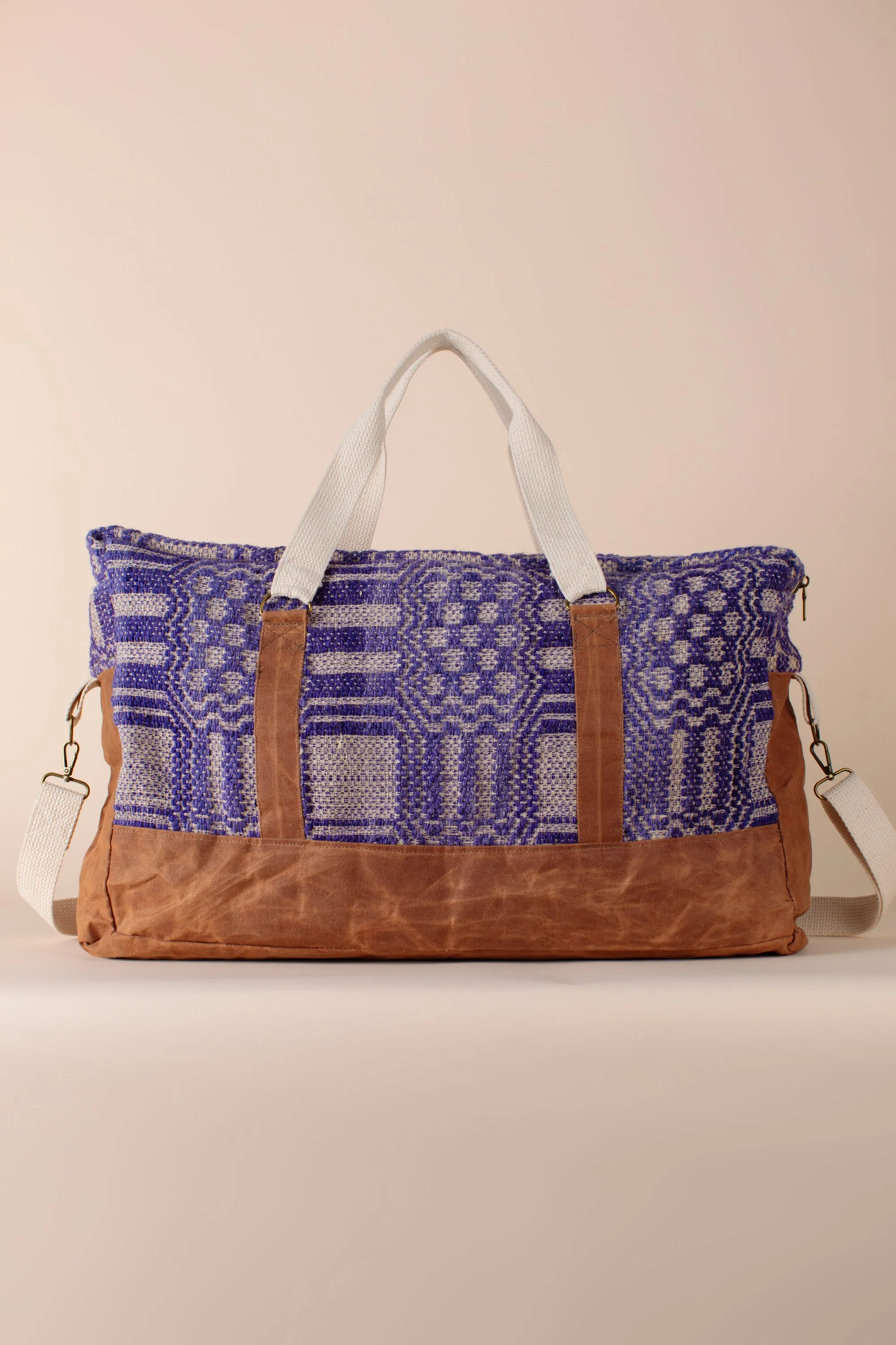 Royal Purple Coverlet Weekender Duffel