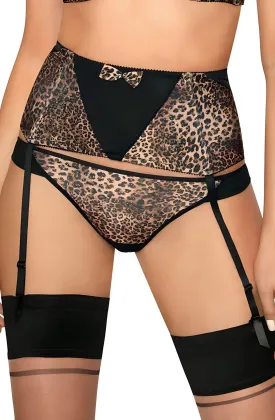 Roza Zoje Suspender Belt Black