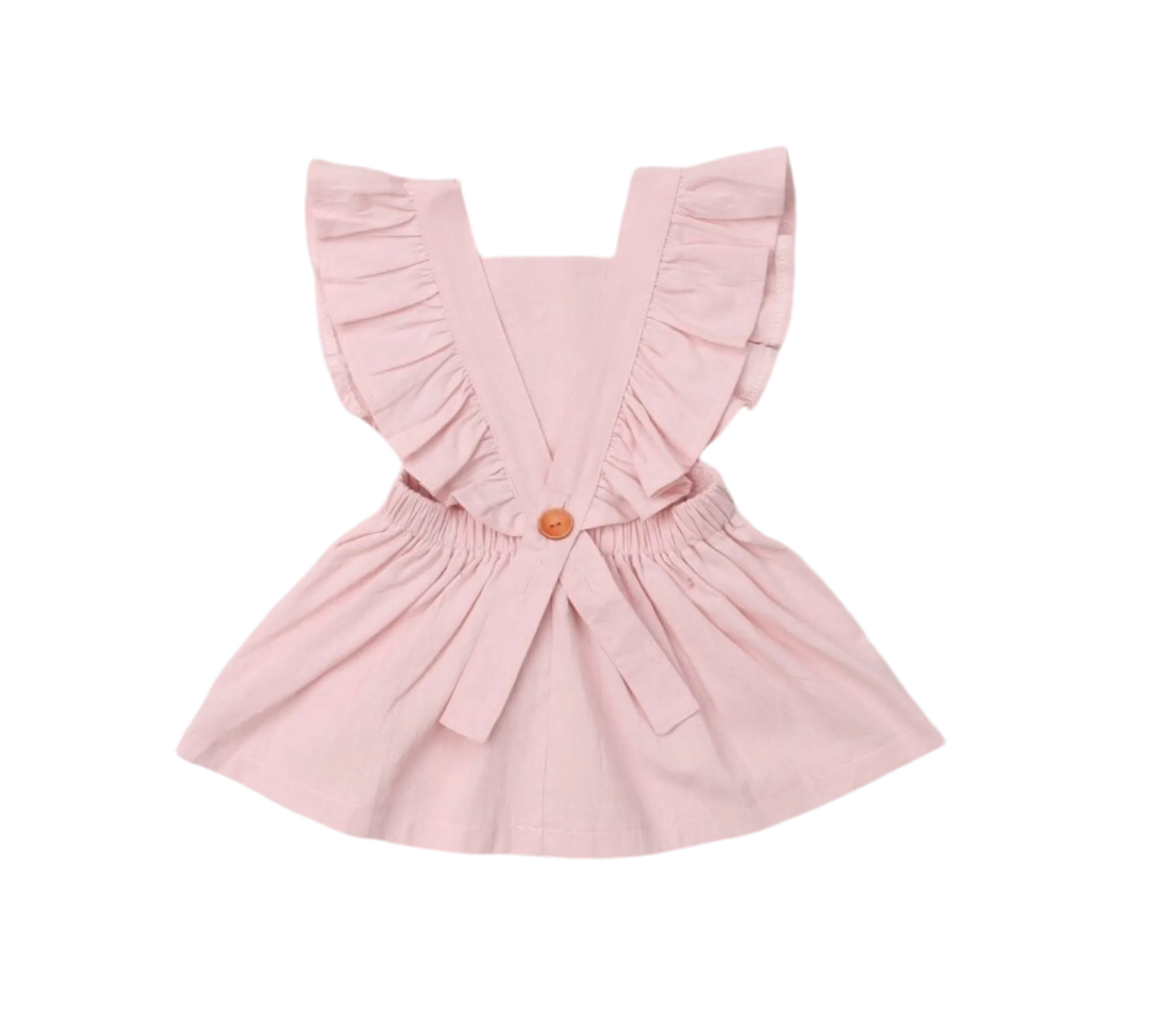 Ruffles Cross Back Dress