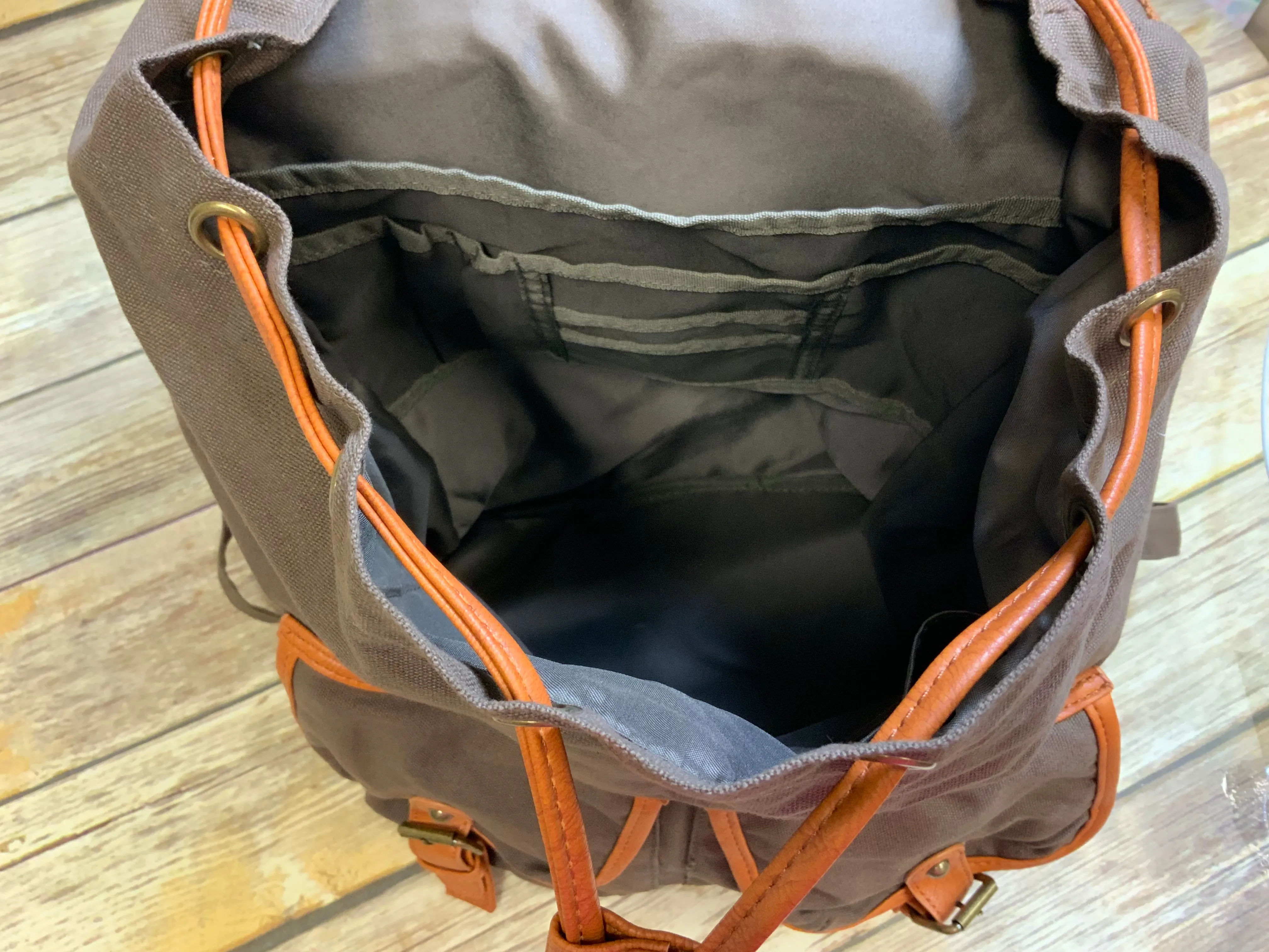 Rugged Sack Canvas Backpack