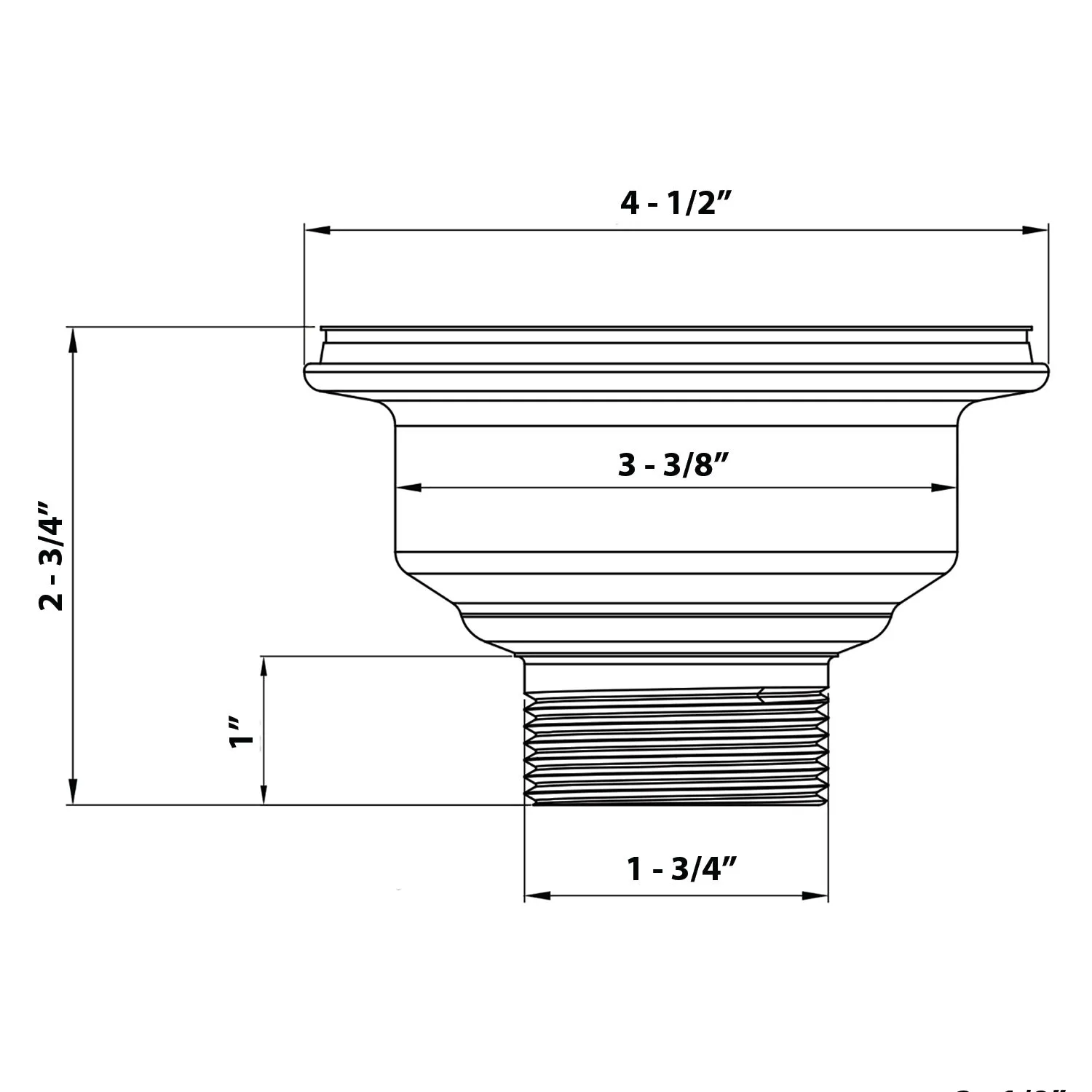 Ruvati Kitchen Sink Strainer Drain Assembly – Copper Tone Stainless Steel – RVA1022CP