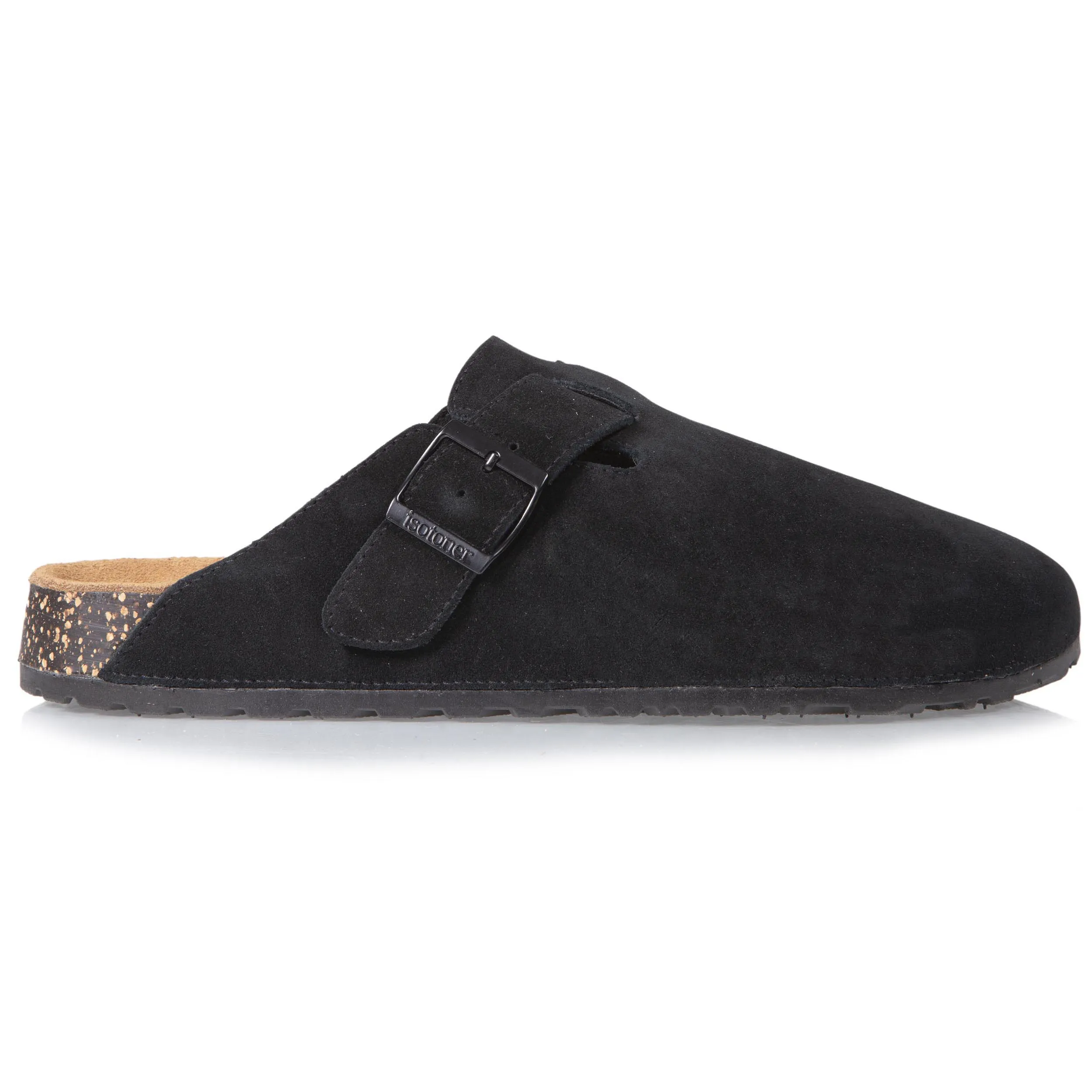 Sabots mules cuir Homme Noir