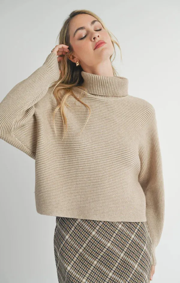 Sadie & Sage - Anya Turtleneck | Dolman Sleeve