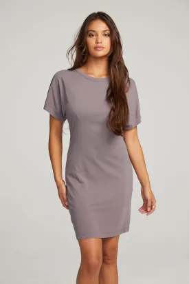 Saloon Purple Sage Mini Dress