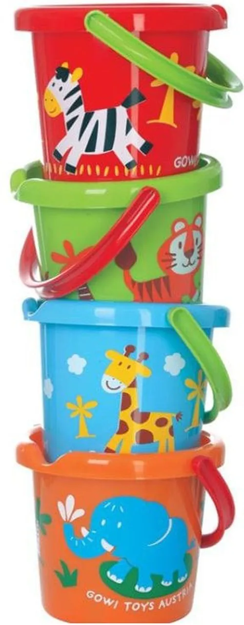 Sand & Water Play - Wild Animal Bucket (One Supplied)