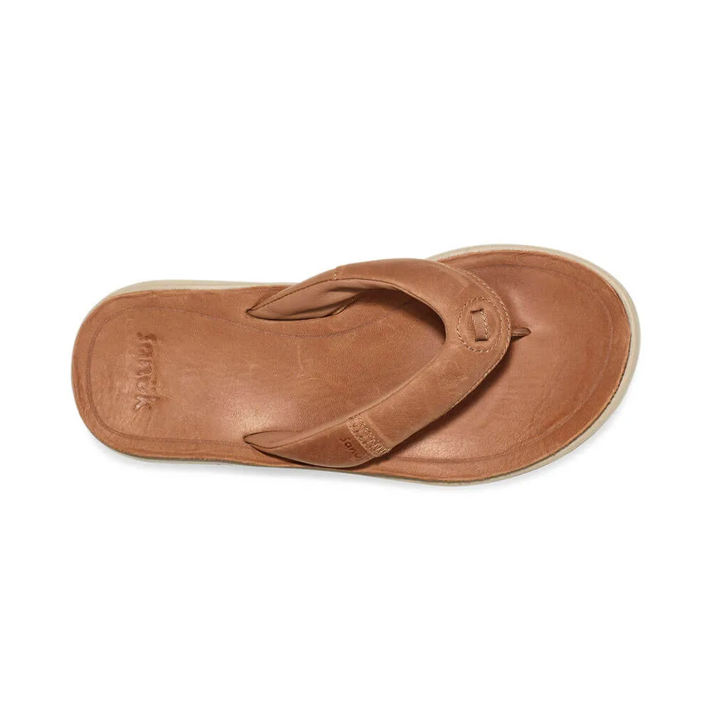 Sanuk Mens Rippah Primo Sandals - Tan