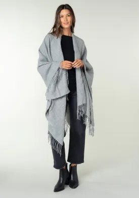 Sara Twill Blanket Poncho