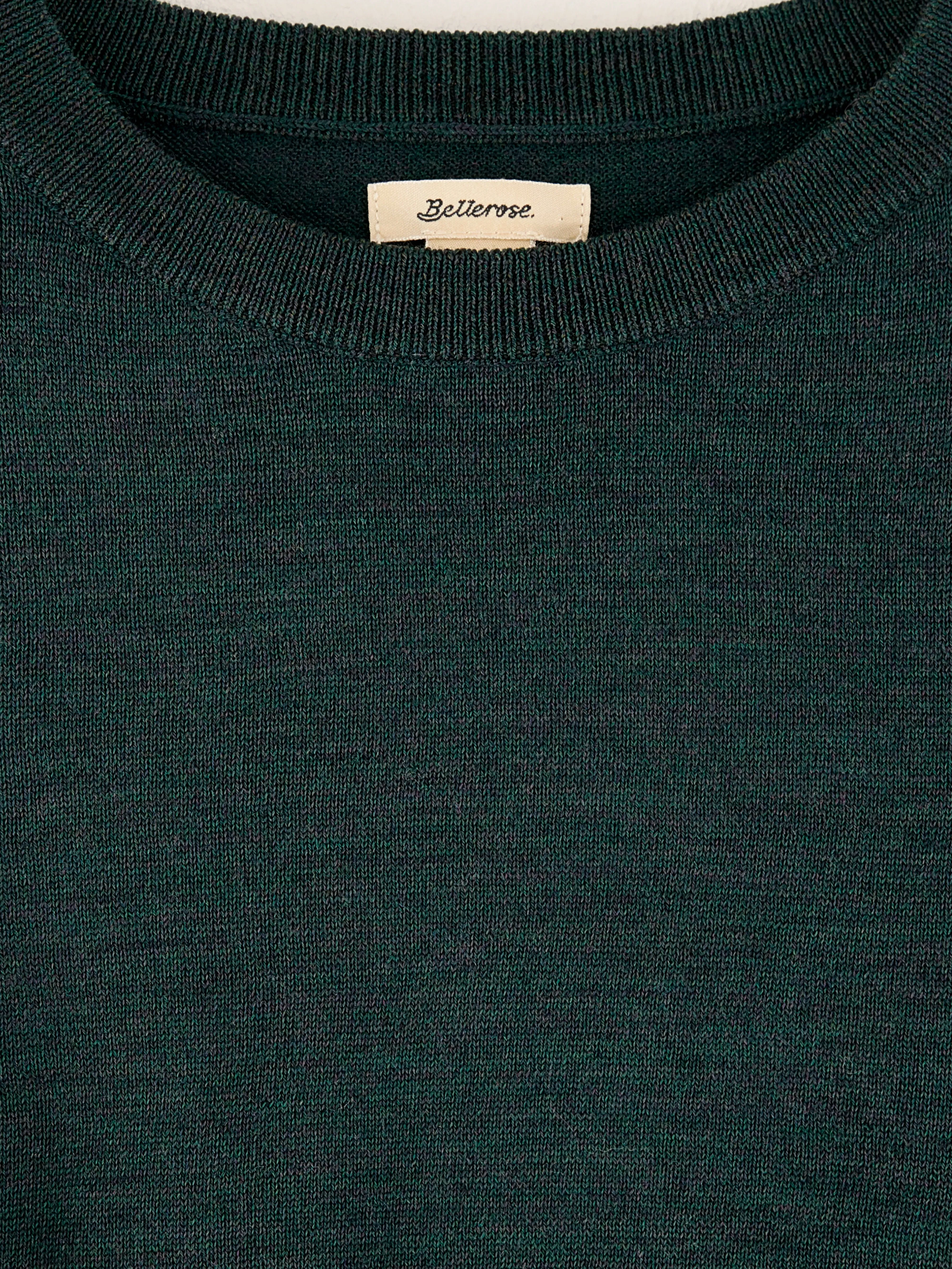 Sare short-sleeve sweater (242 / G / BOTTLE)