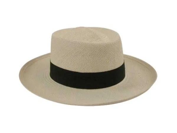 Scala Panama Straw Gambler Hat