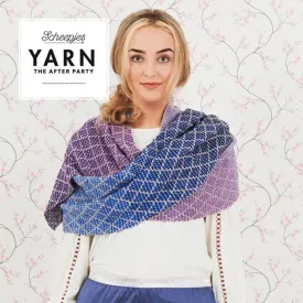 Scheepjes YARN The After Party Patterns - 71 Lavender Trellis Wrap