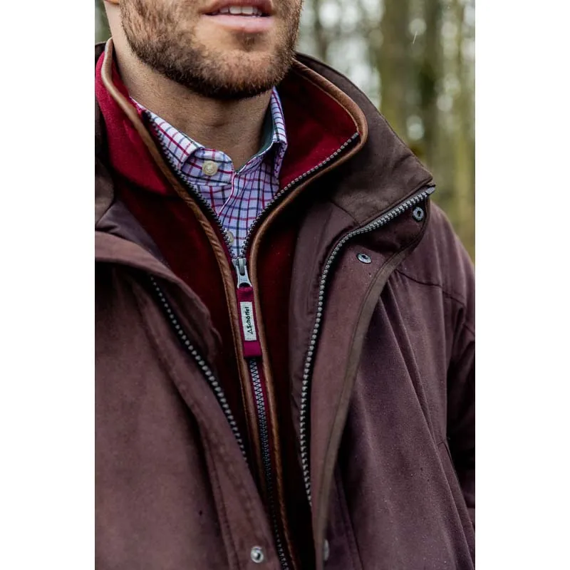 Schoffel Oakham Fleece Gilet - Claret