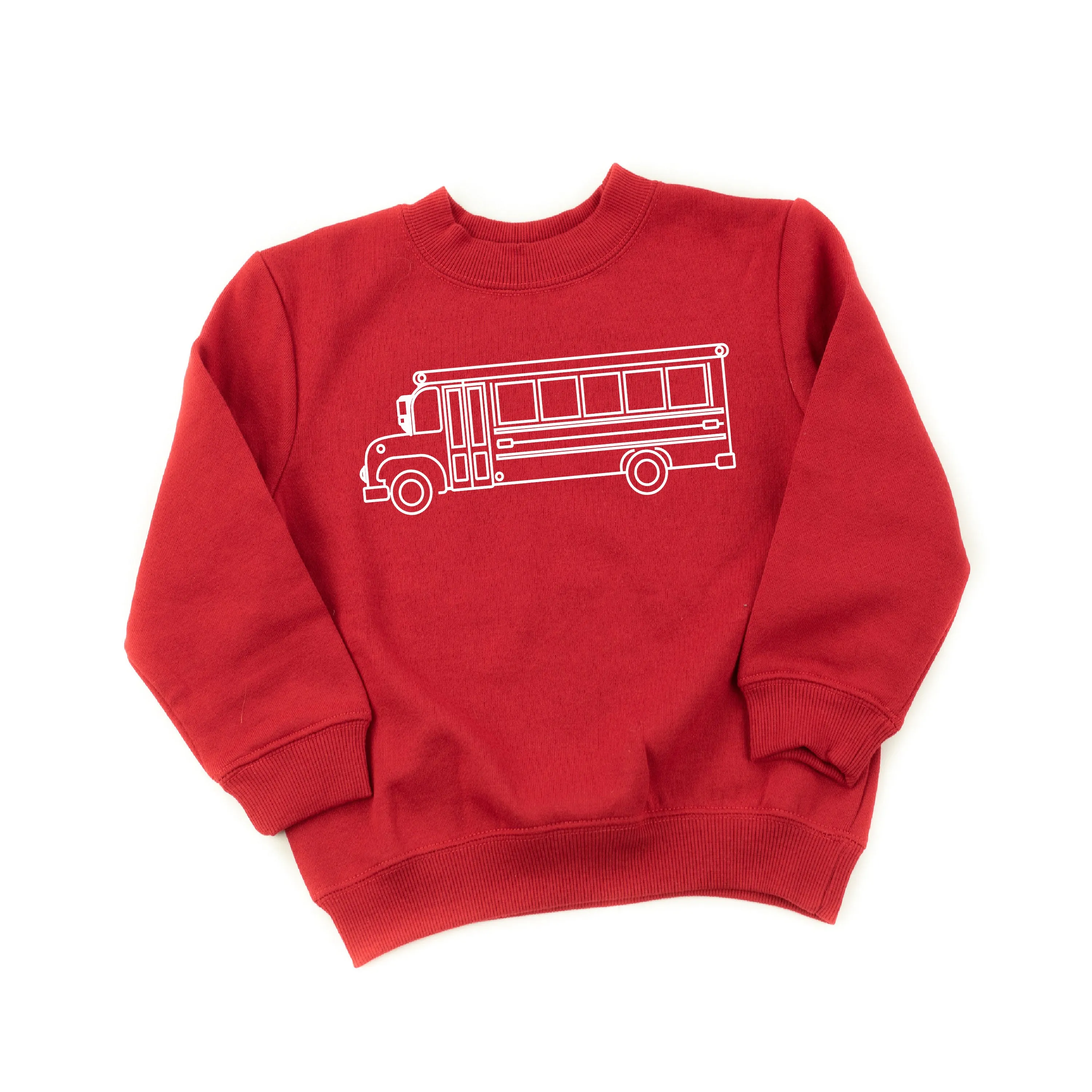 SCHOOL BUS - Minimalist Design - Child Sweater