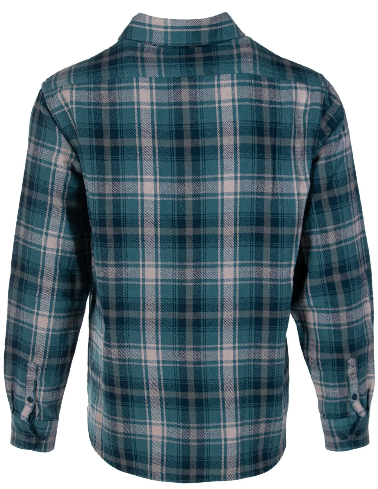 Schott NYC Cadet Plaid Cotton Flannel Shirt