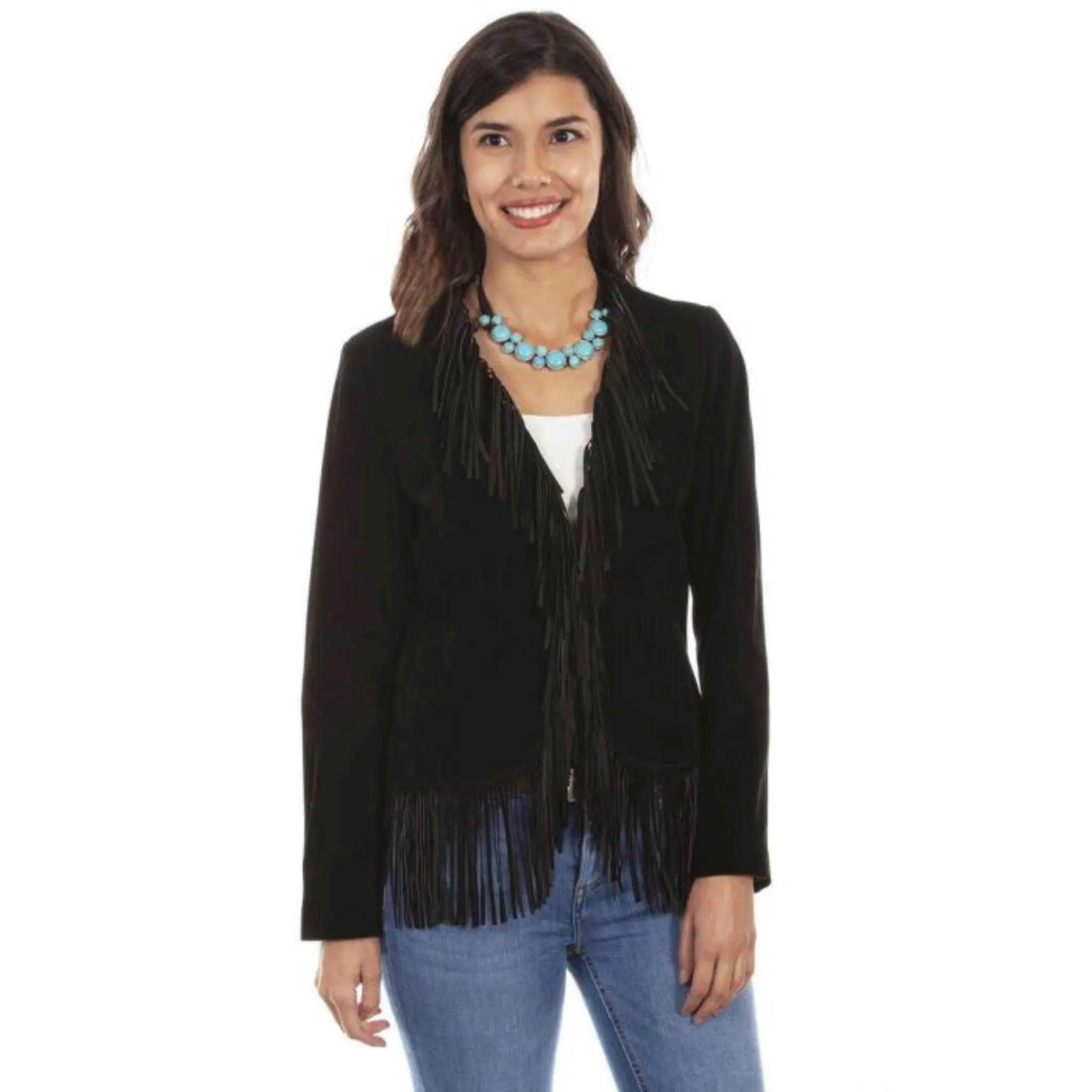 SCULLY WOMEN'S WESTERN FRINGE JACKET - L1003