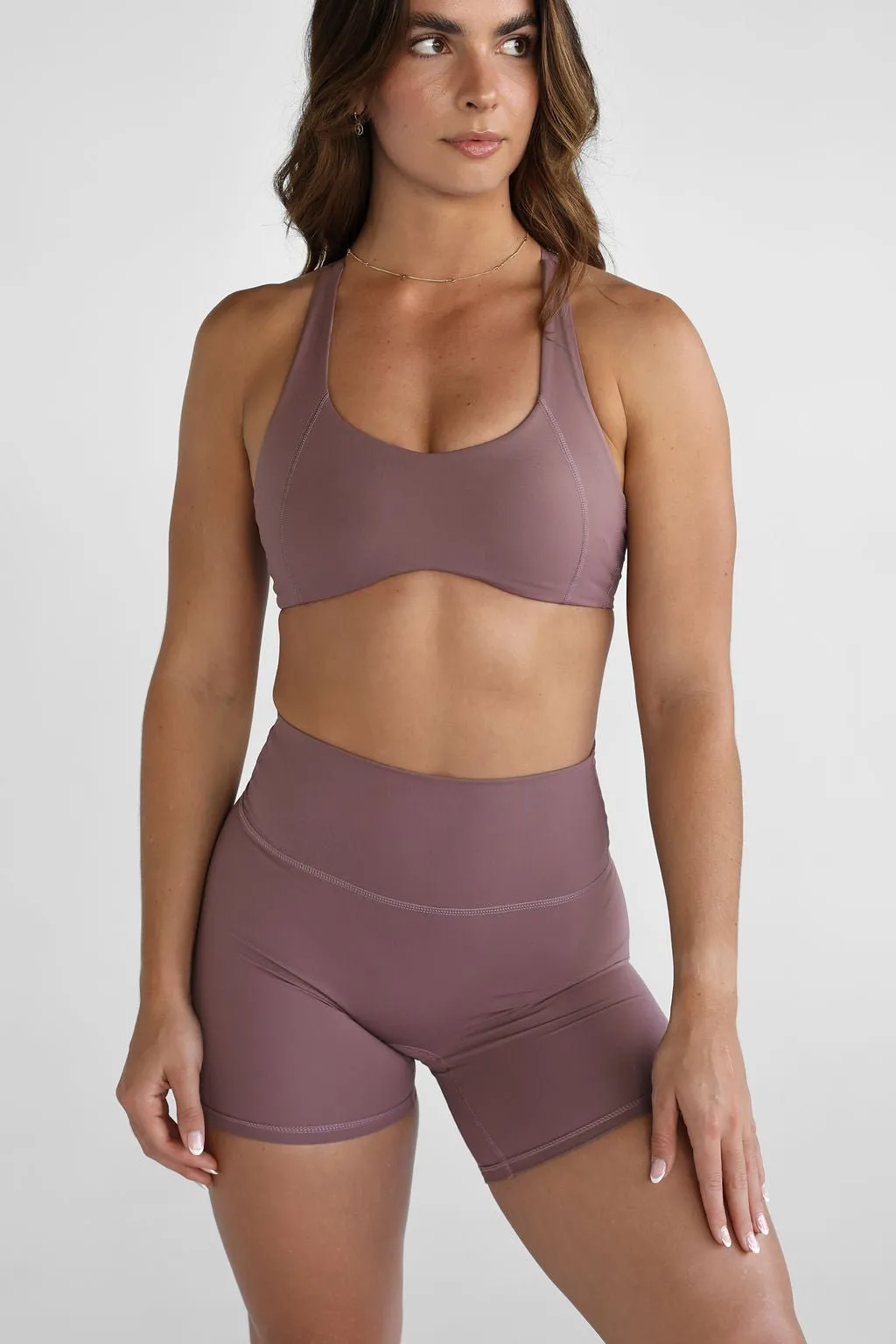 SCULPT Bike Shorts - Mauve