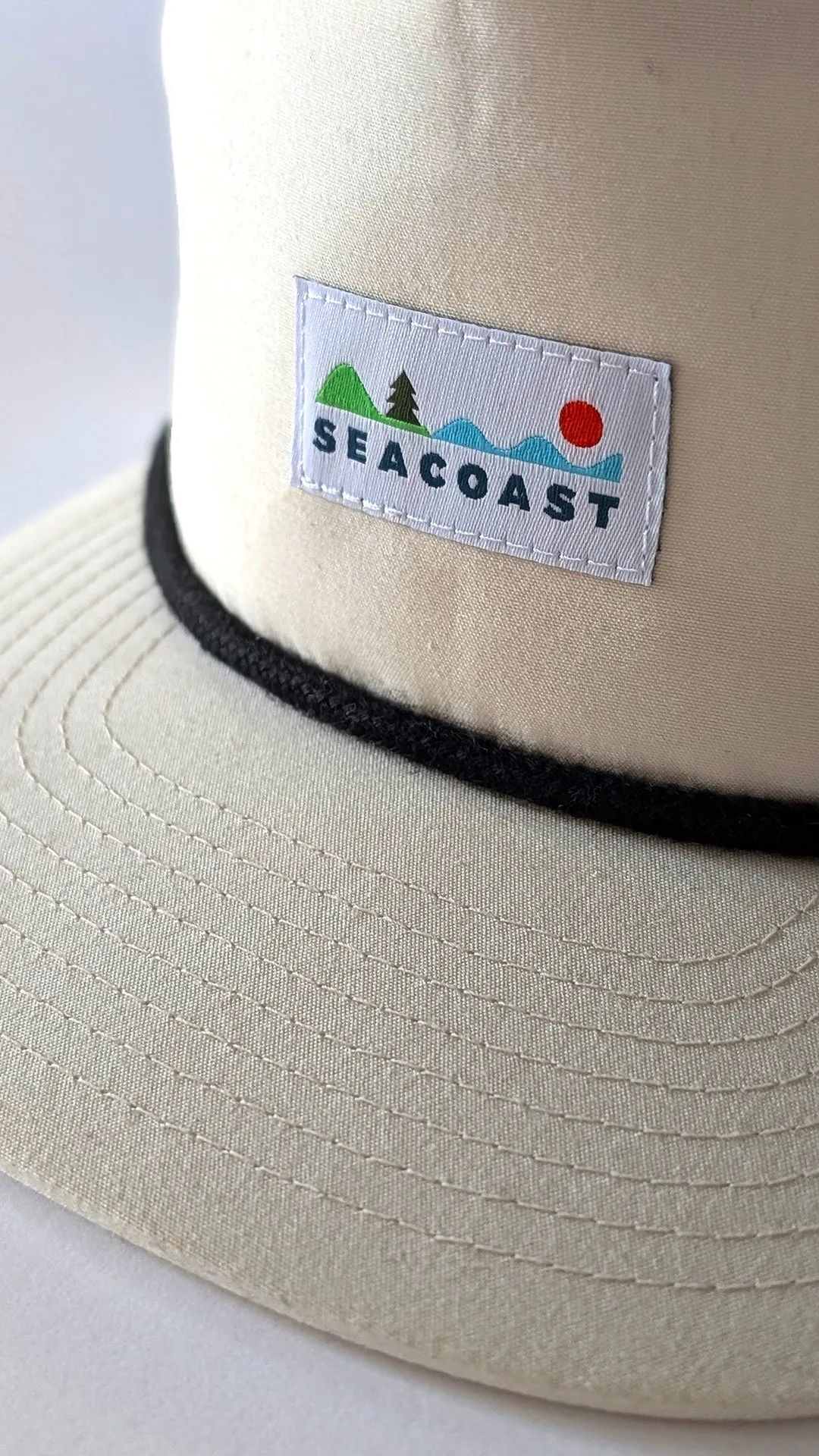 Seacoast Grandpa Snapback - Winter White