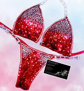 Sequin Sparkle competition bikini