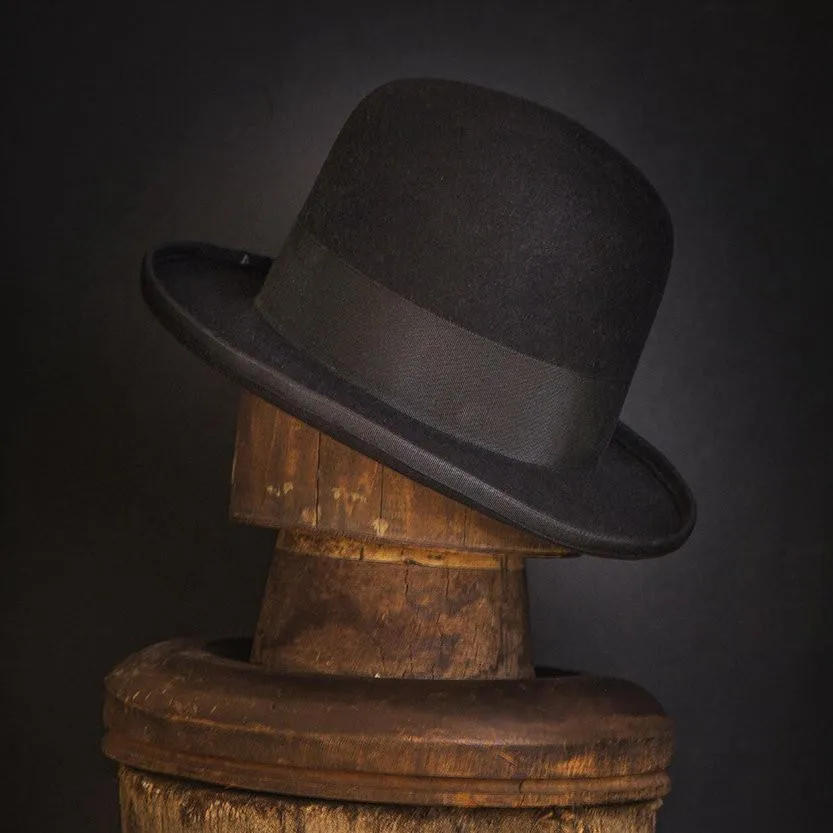 Serenade Felt Bowler Fedora In Black