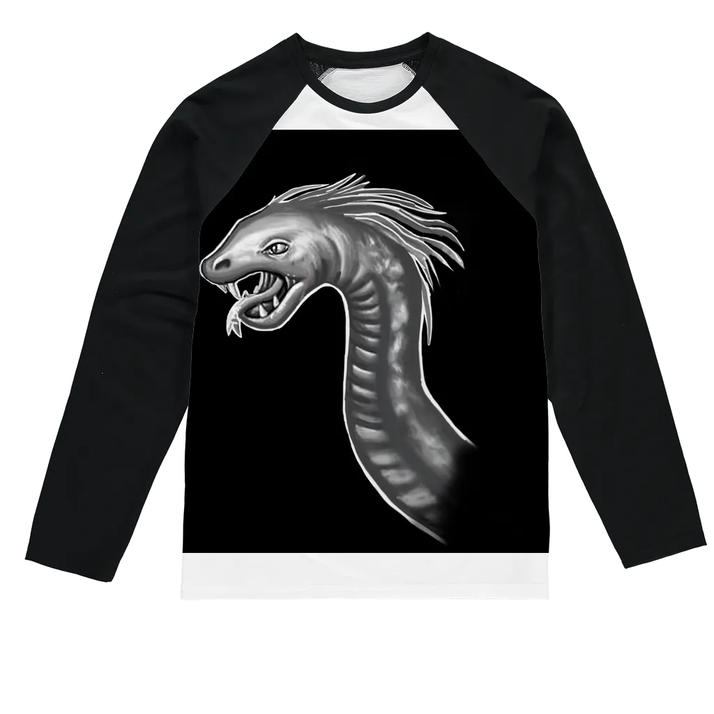 Serpent Sublimation Baseball Long Sleeve T-Shirt