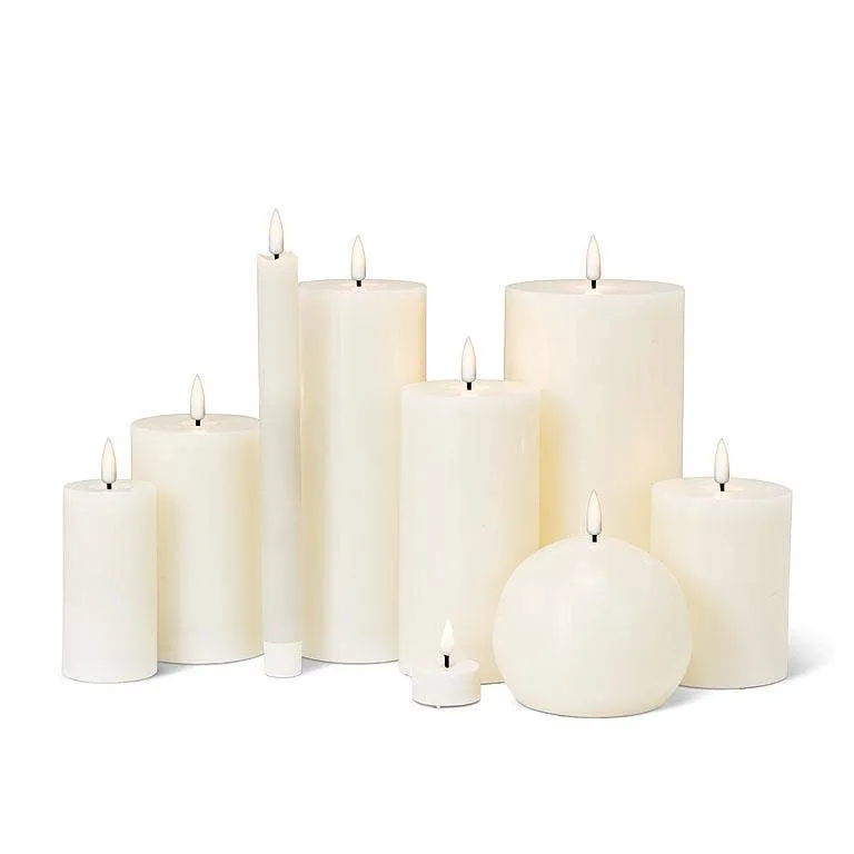 Set of 6 LED Tealight - 1.5"H