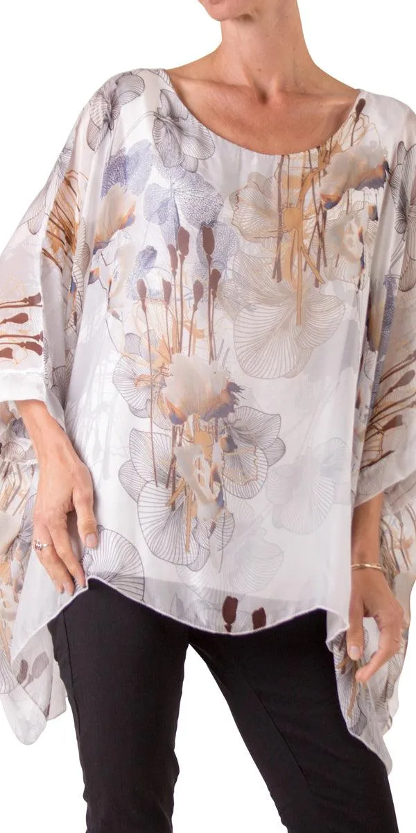 Seta Fall Floral Kaftan