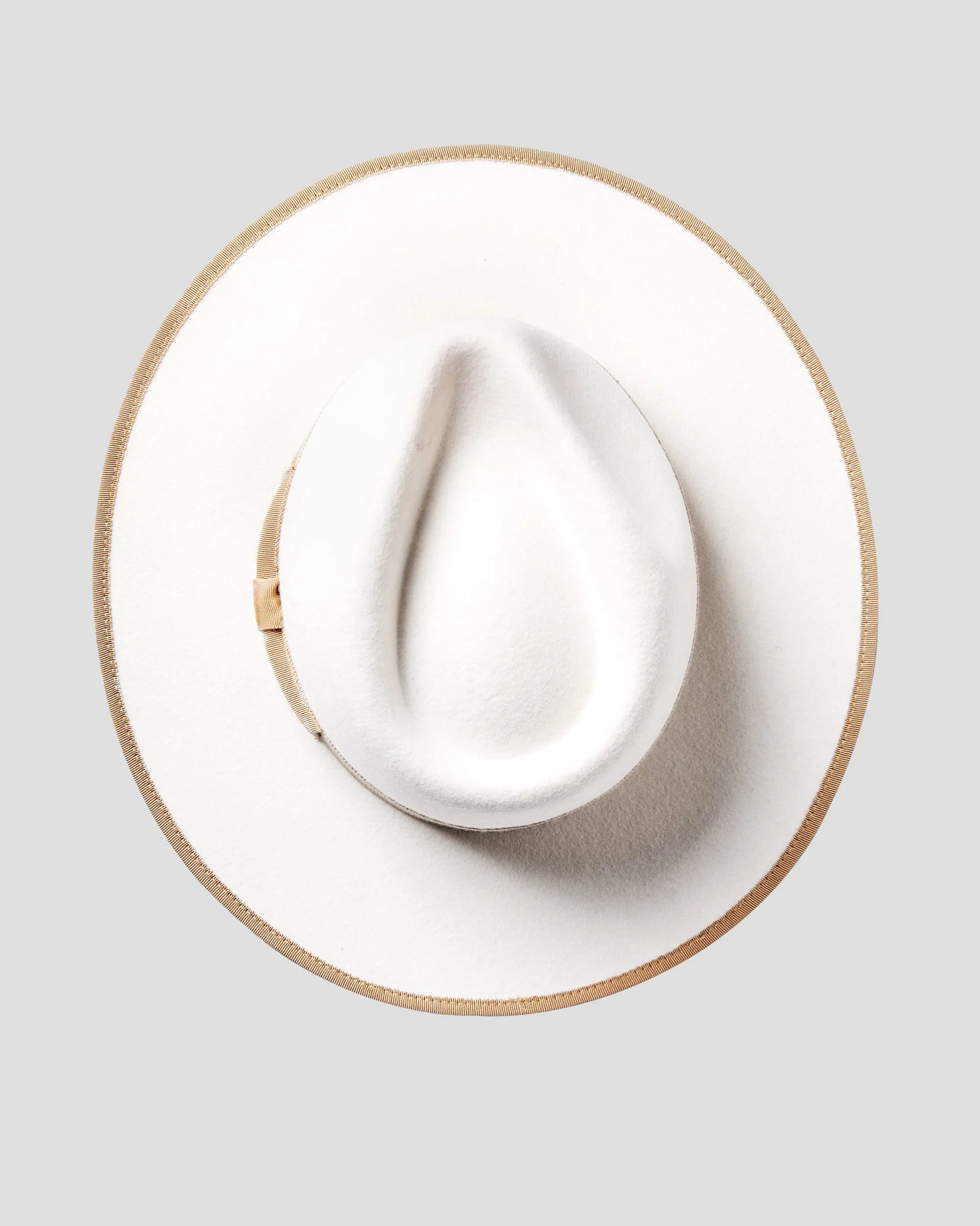 SG Ferguson Fedora Hat - Ivory