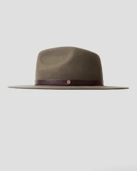 SG Geoffery Fedora Hat  – Dark Olive