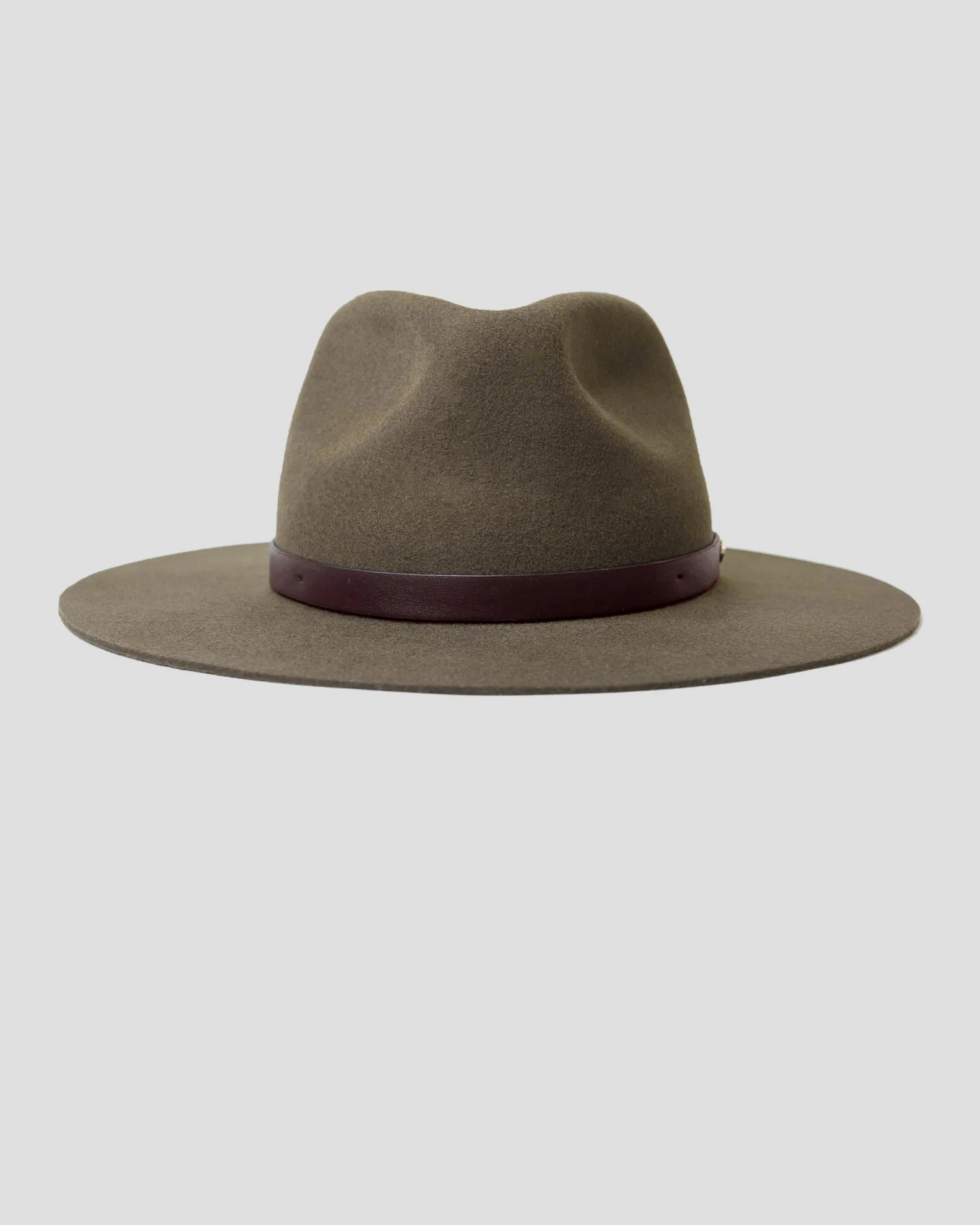 SG Geoffery Fedora Hat  – Dark Olive