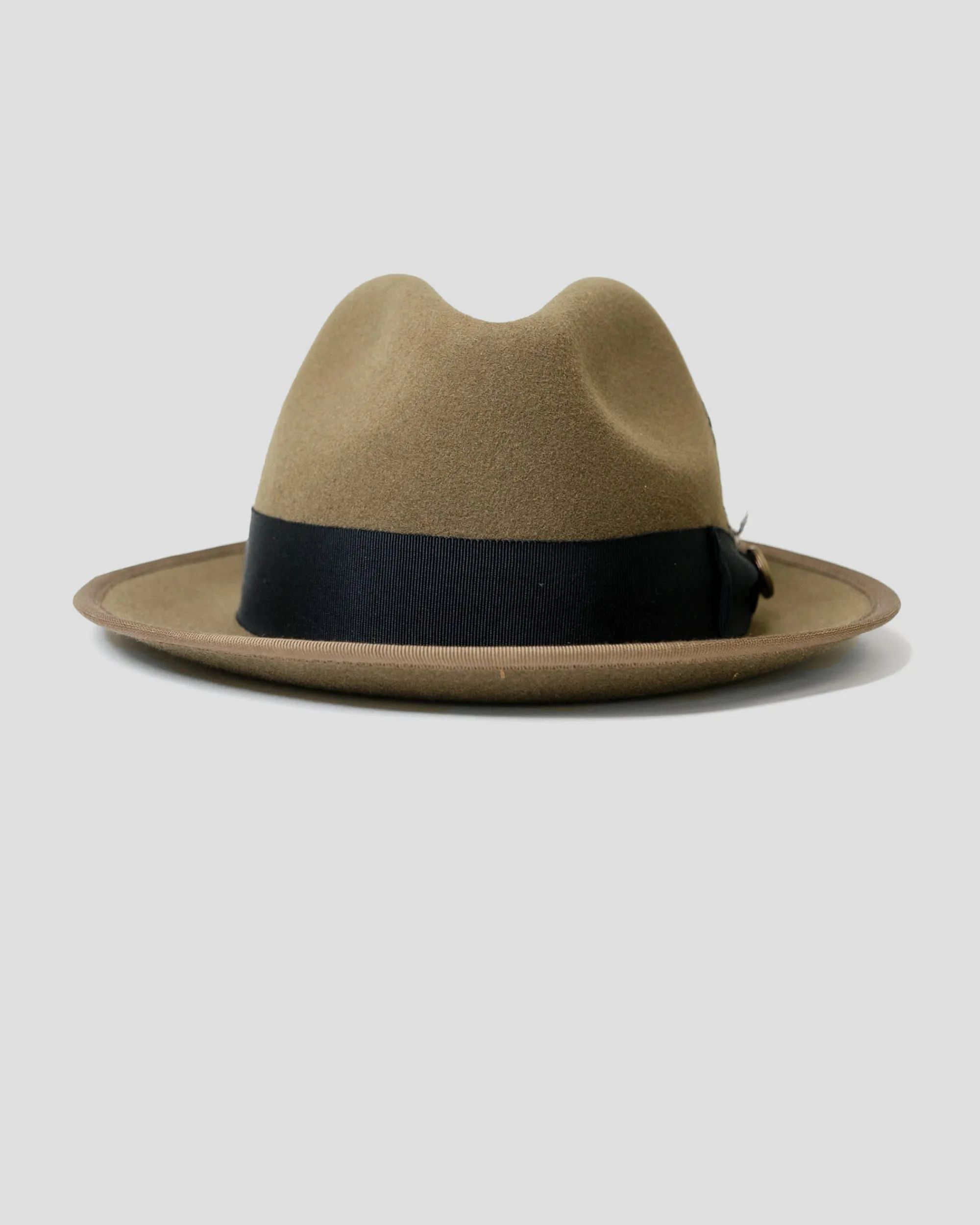 SG Trilby Fedora Hat – Dark Olive