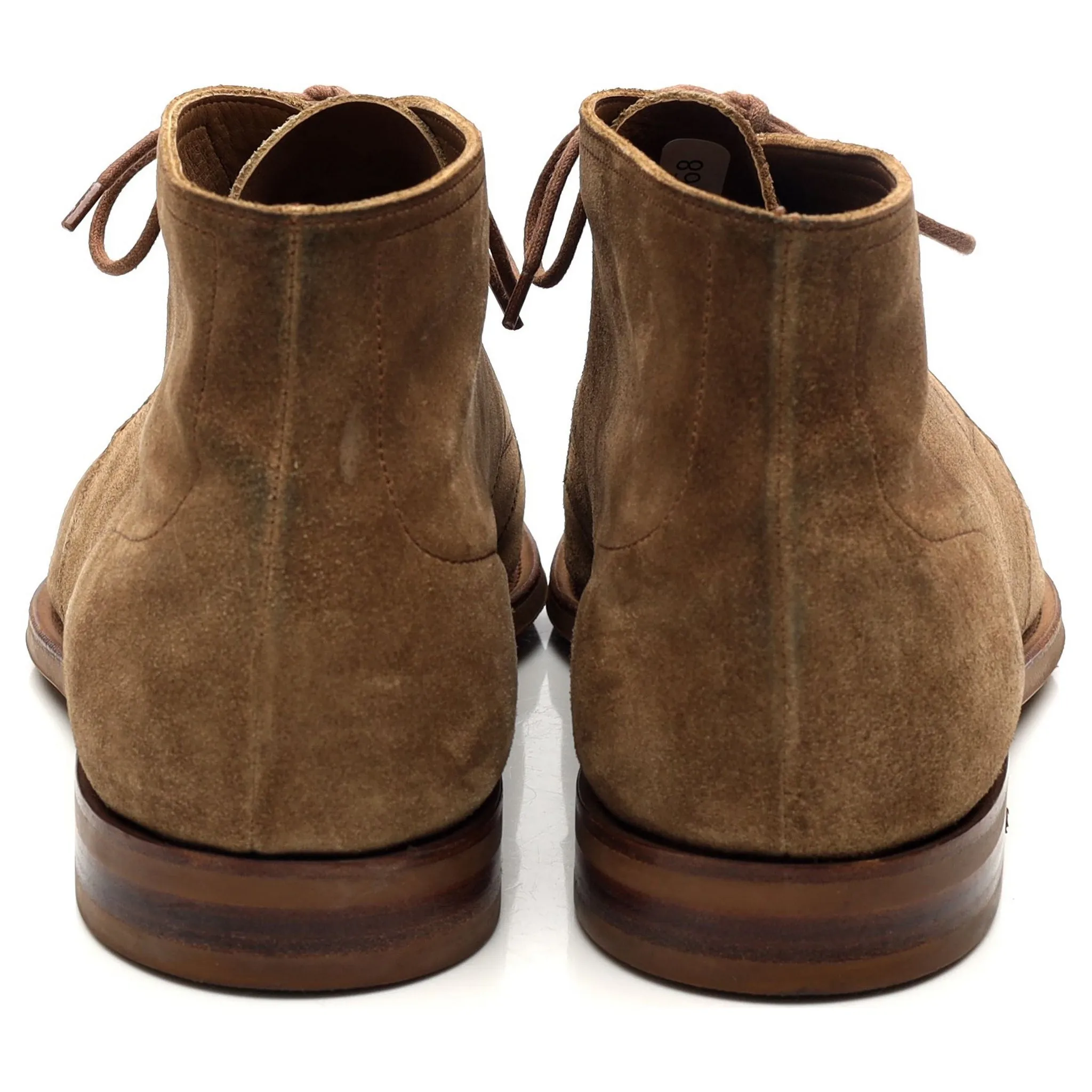 'Shanklin' Light Brown Suede Chukka Boots UK 9 E