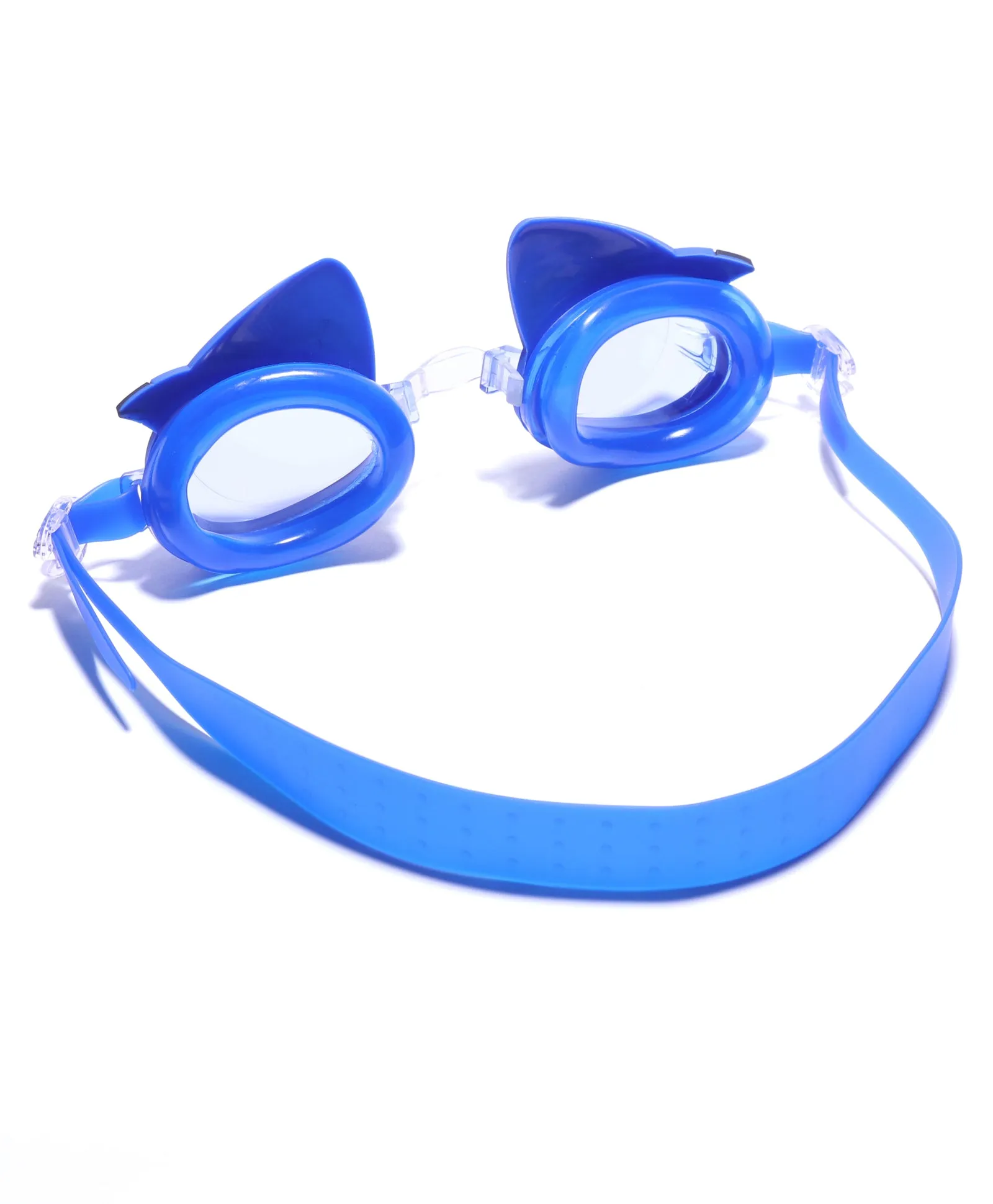 SHARK DESIGN SWIMMING GOGGLES - BLUE