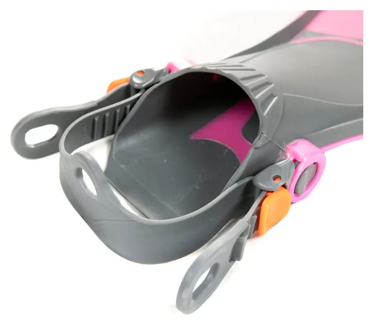 Sharkskin Junior Mask, Dry Snorkel Fin Set With Mesh Bag   Free Anti-fog