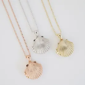 Shell Locket Necklace