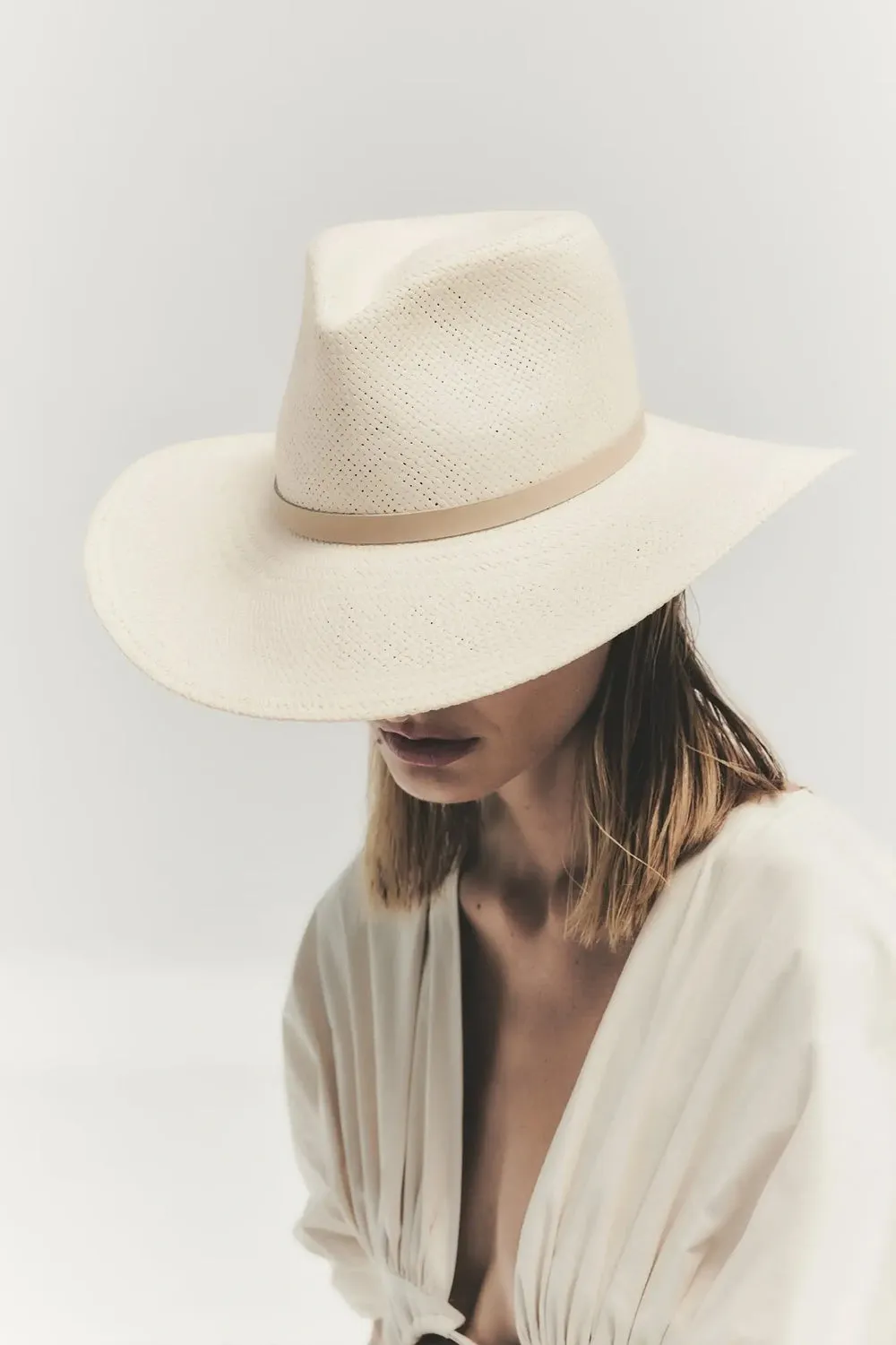 Sherman Fedora Hat in Natural