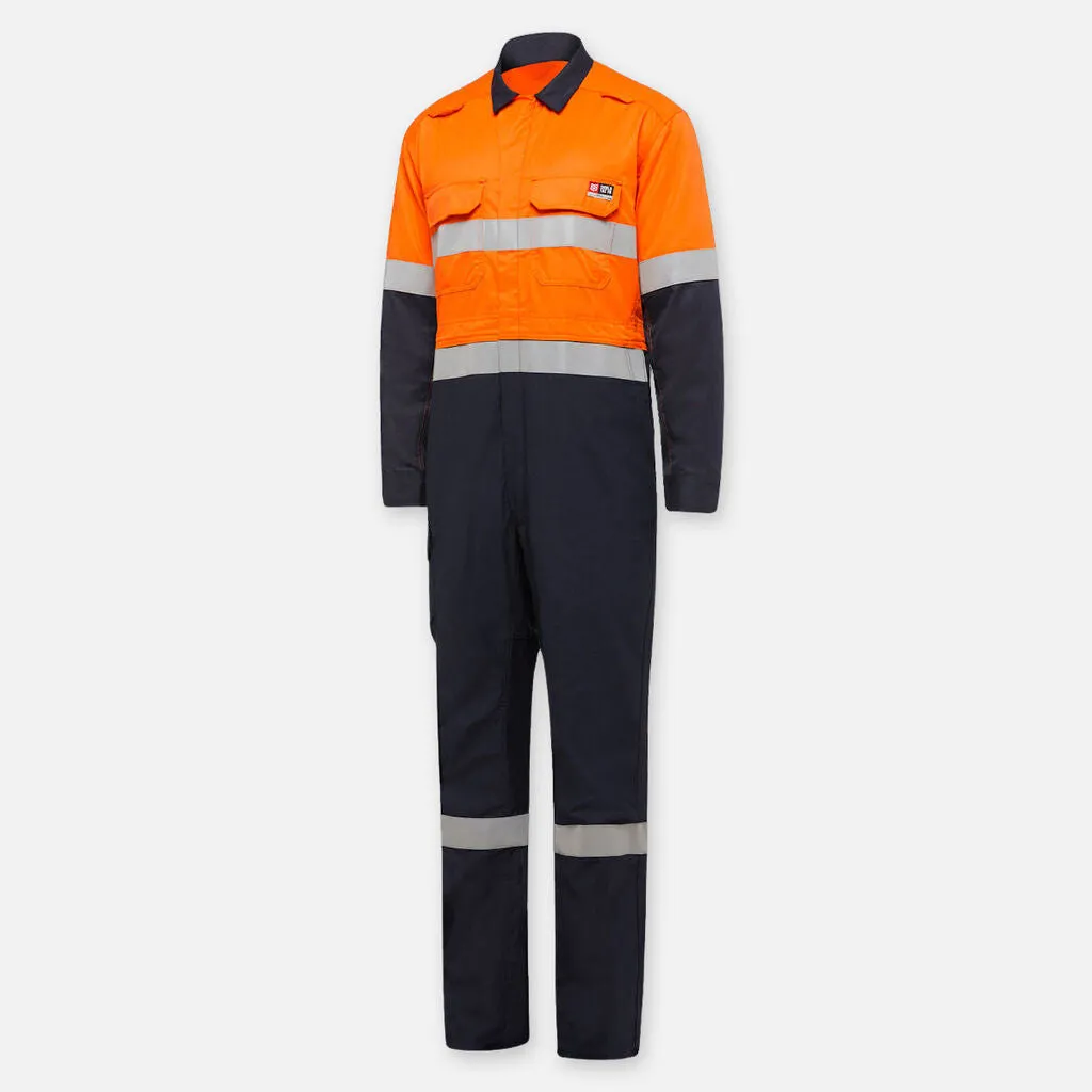 Shieldtec FR Hi Vis Two Tone Coverall with FR Tape - Y00055