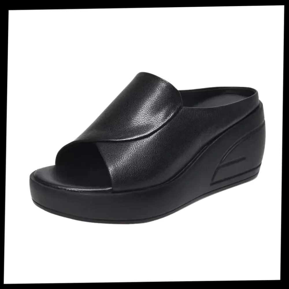 Shock Absorption Orthopedic Heeled Sandals