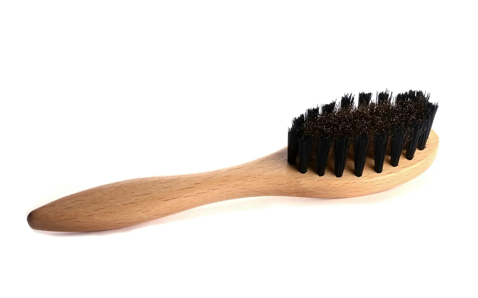 Shoe Brush Oval Suede Brush Beech Handle