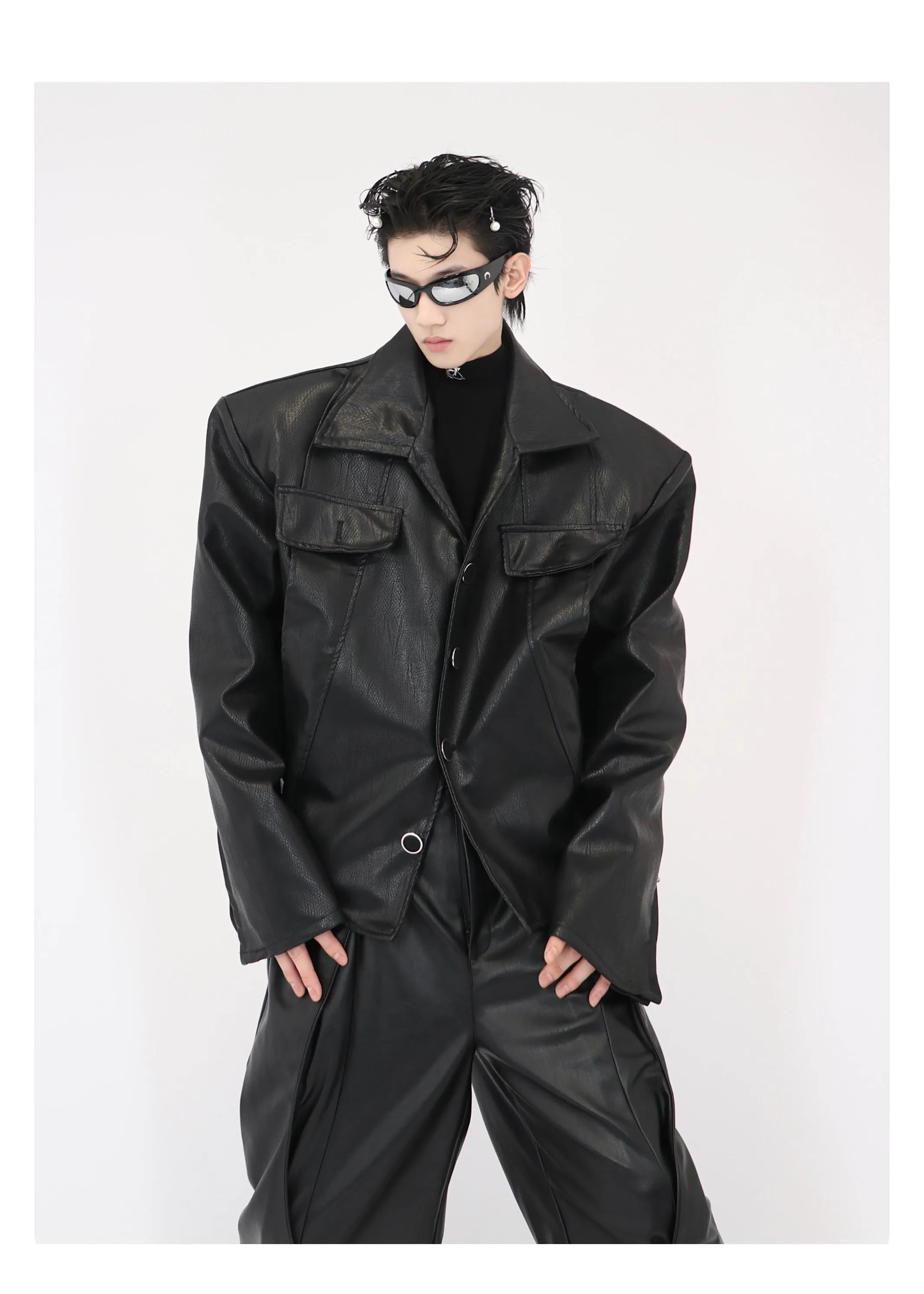 Short Jacket Motorcycle Jacket