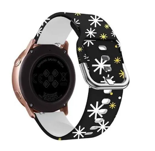 Silicone Pattern Watch Straps compatible with the Amazfit 20mm Range