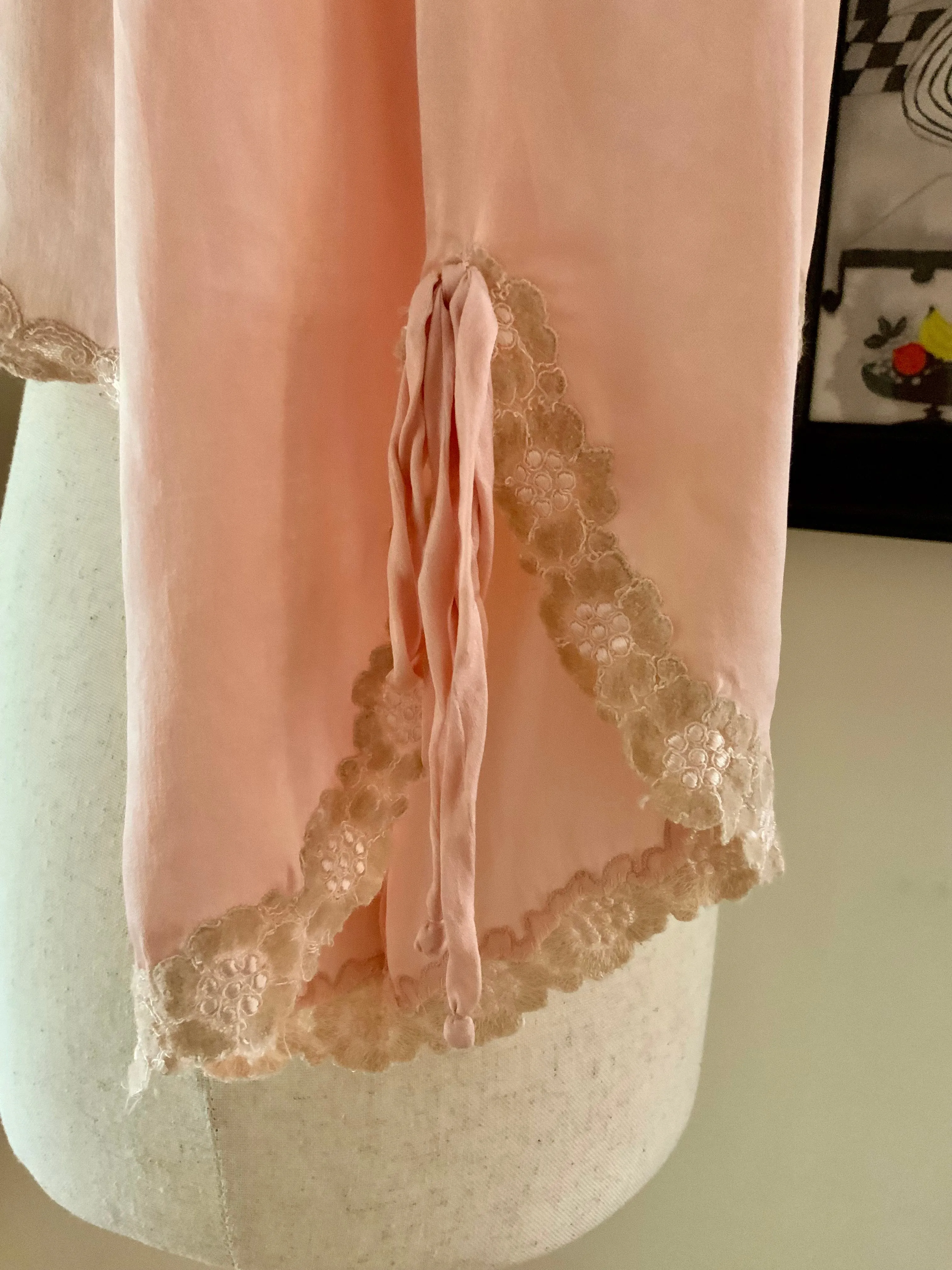 Silk Bed Jacket - 50s