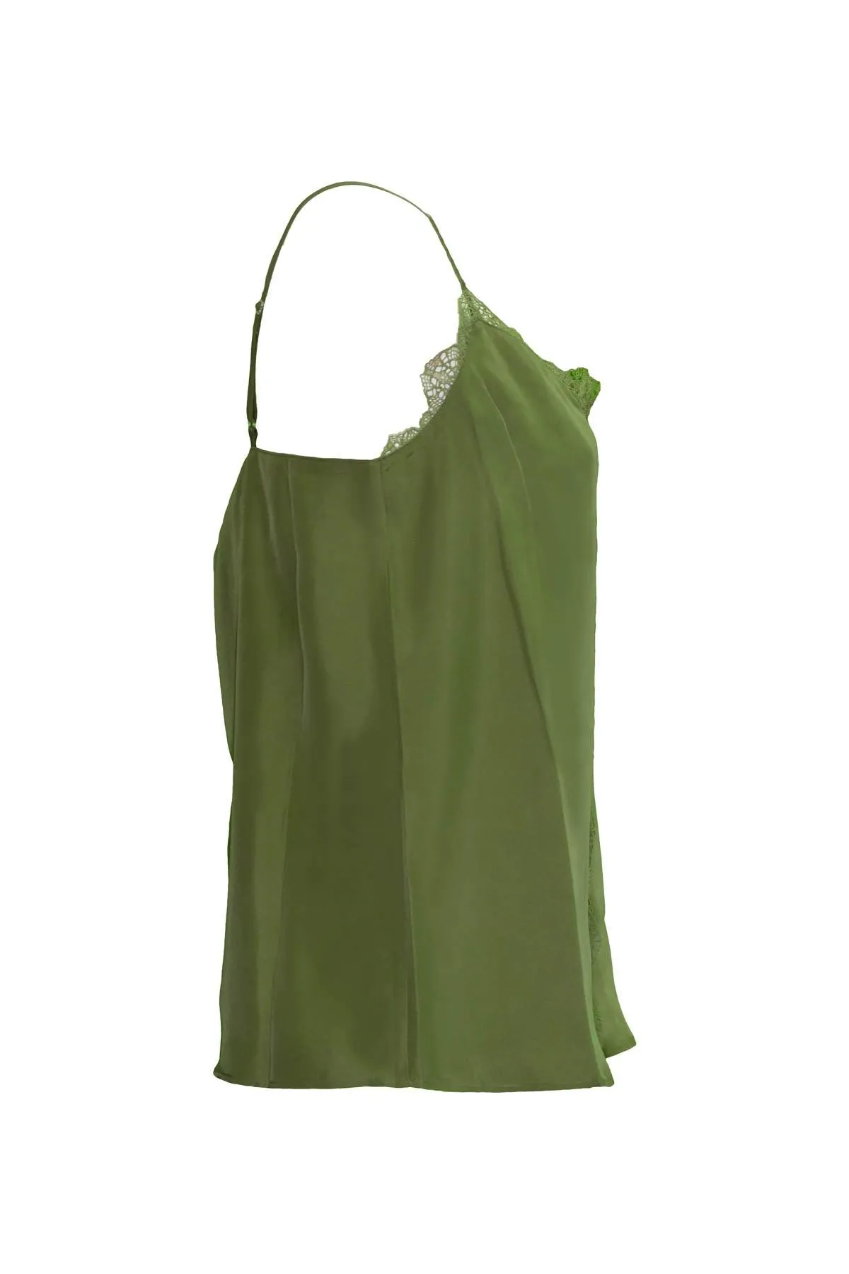 Silk Cami Green