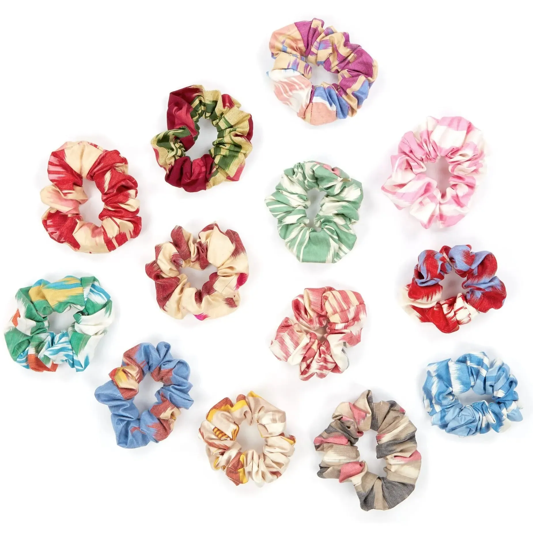 Silk Hair SCRUNCHIES - Various Colours