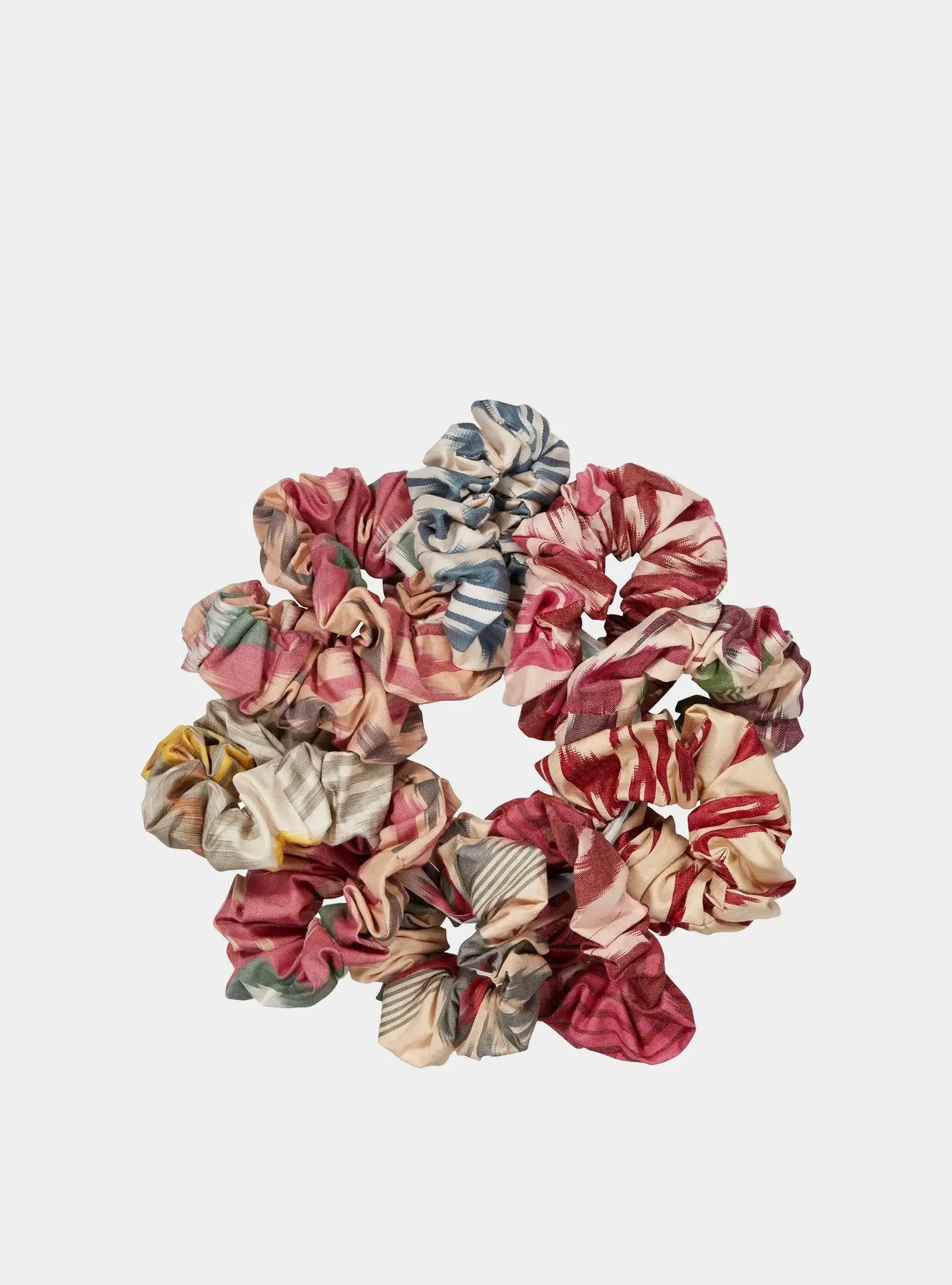 Silk Hair SCRUNCHIES - Various Colours