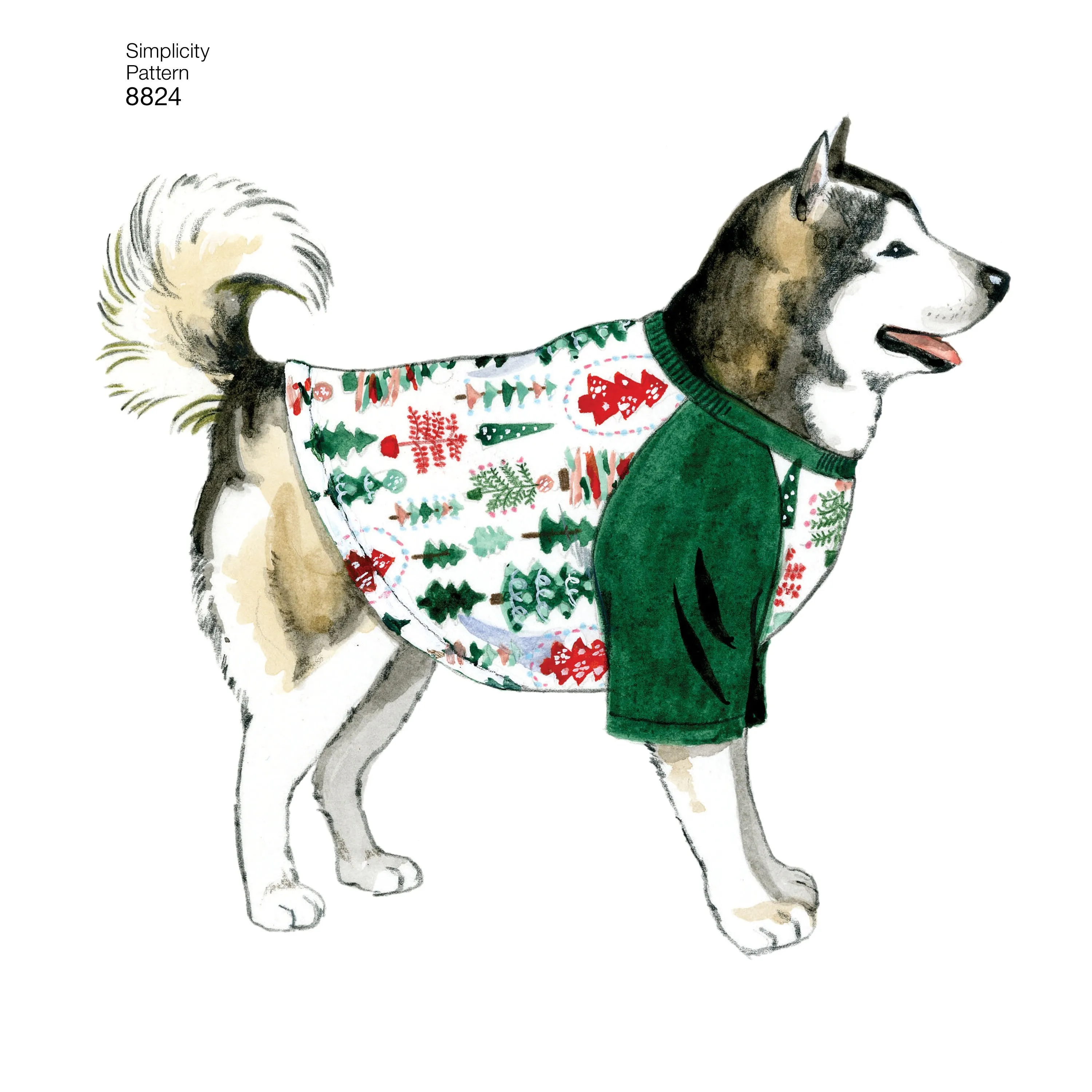 Simplicity Pattern 8824 dog coats