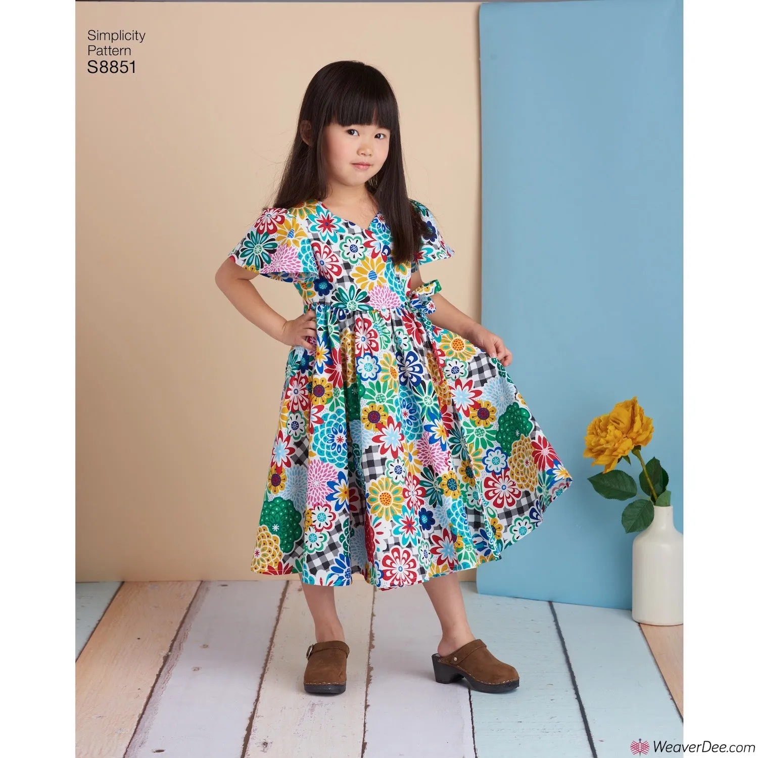 Simplicity Pattern S8851 Children's Dresses