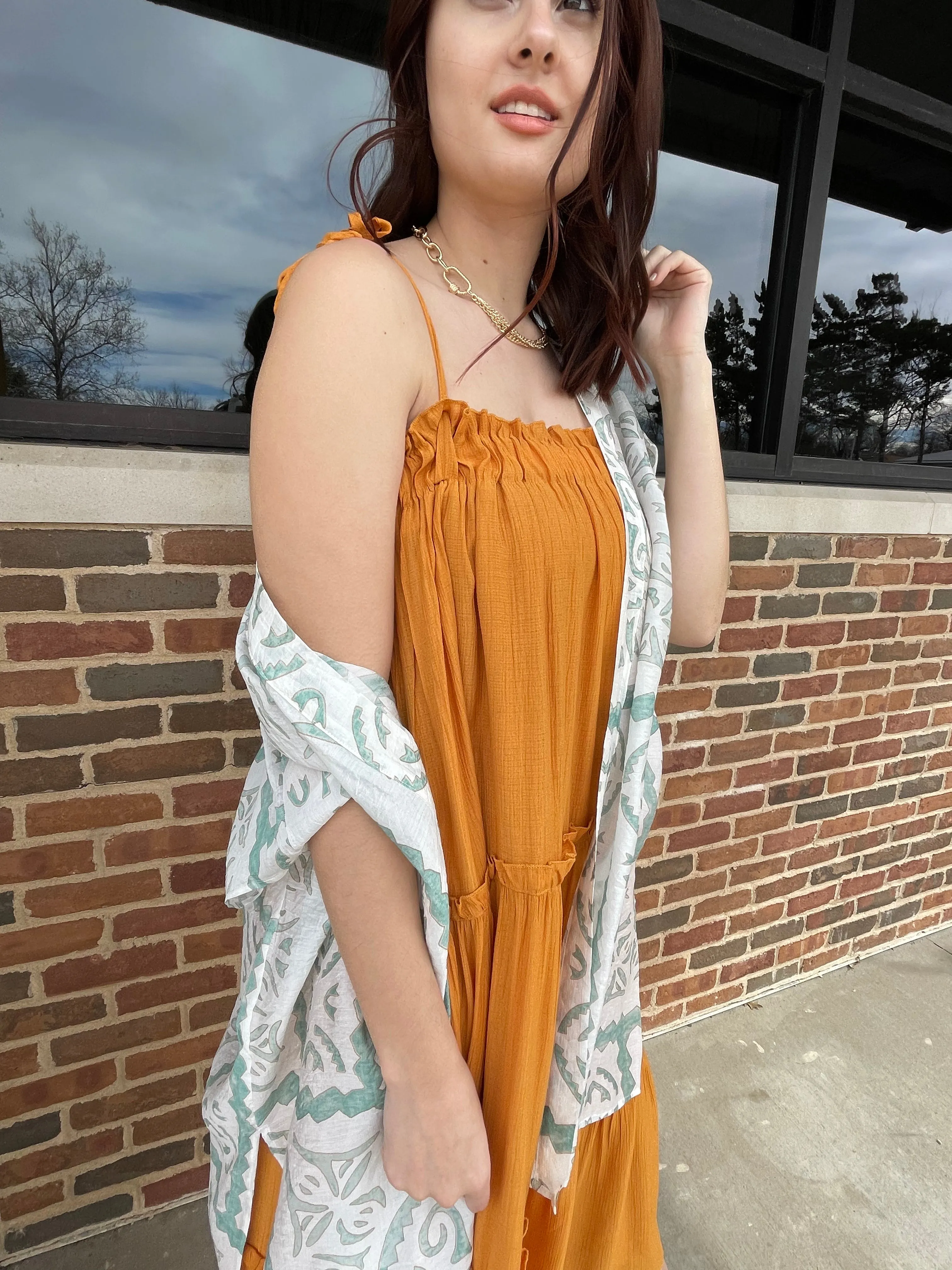 Simply in Love Maxi Dress in Orange