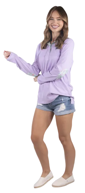 Simply Southern Purple Pullover Turtle