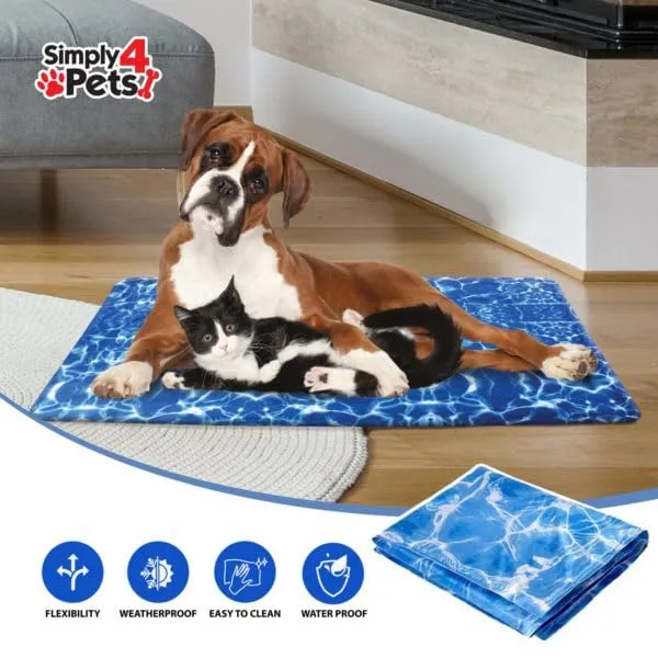 simply4pets Cooling Pet Pad - 90cm x 60cm - 4612